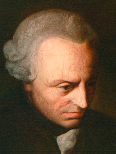 Porträt von Immanuel Kant